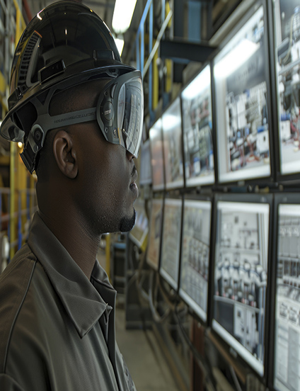 view male engineer work engineers day celebration